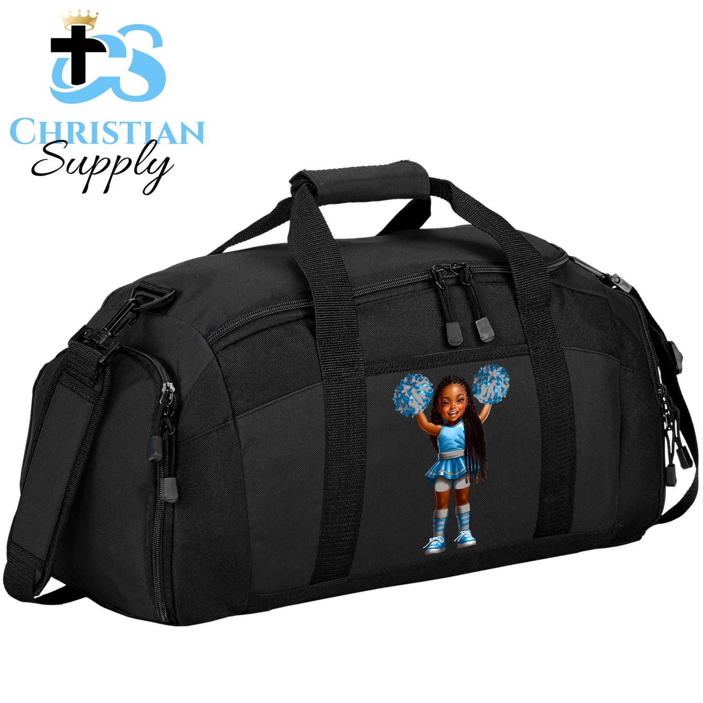 Kids Christian Cheerleader 5 Duffel Bag