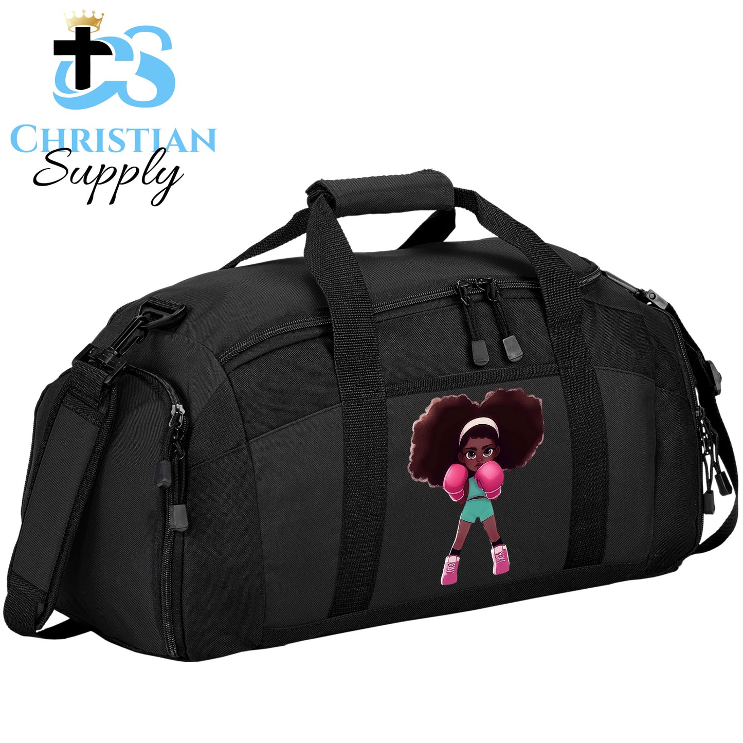 Kids Christian Boxer Duffel Bag