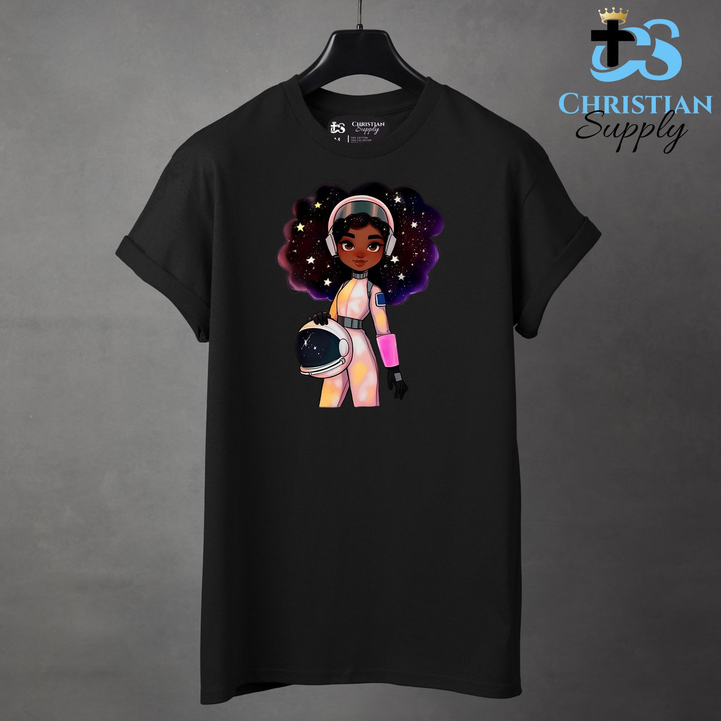 Kids Christian Girl Astronaut Apparel