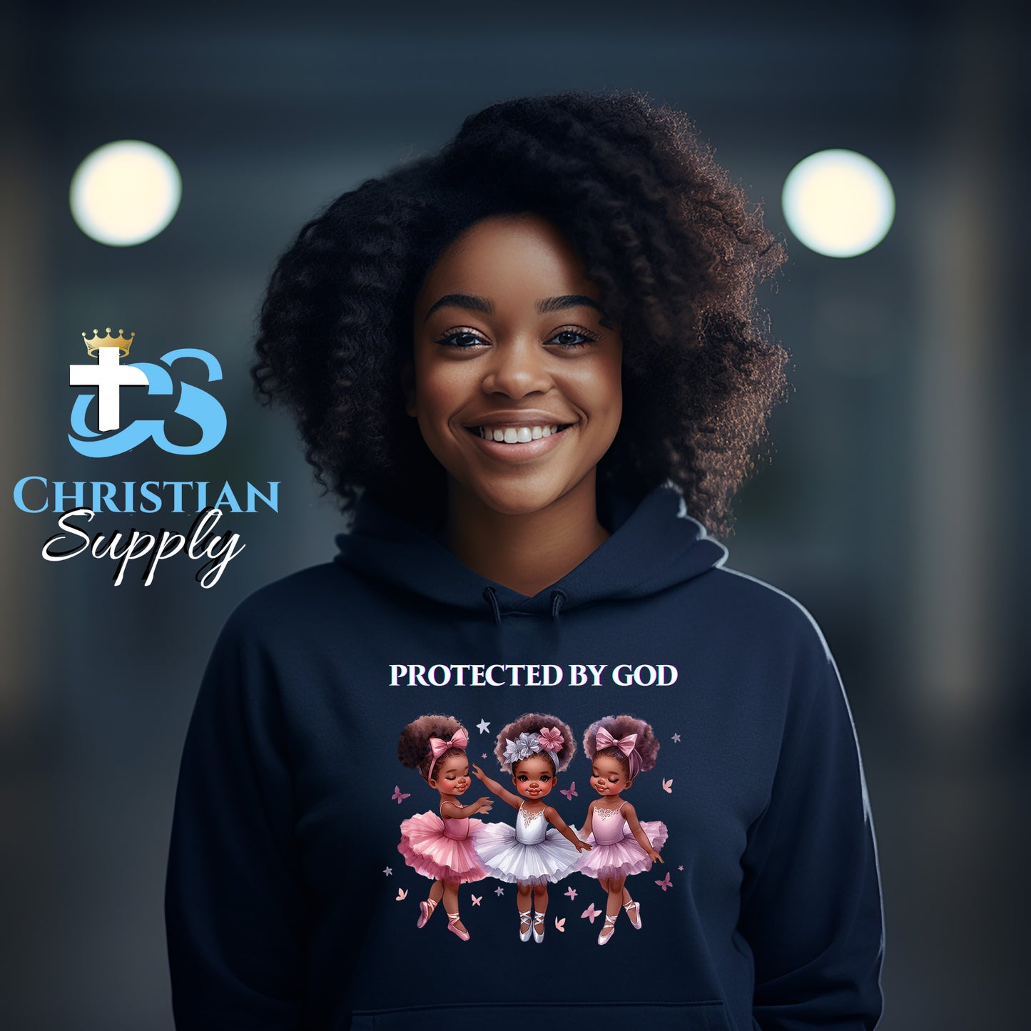 Kids Christian 3 Ballerinas Apparel