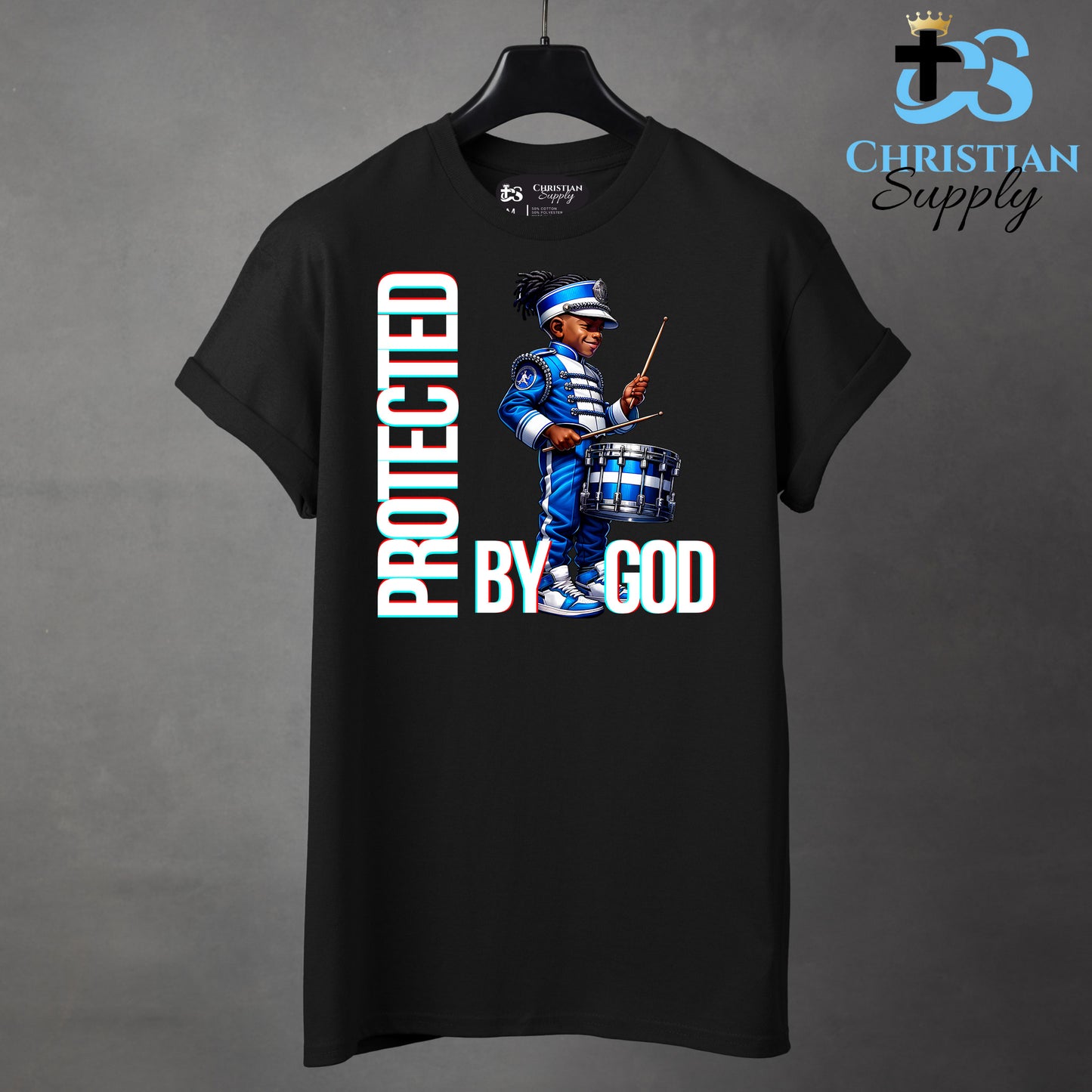 Kids Christian Marching Band Drum Apparel