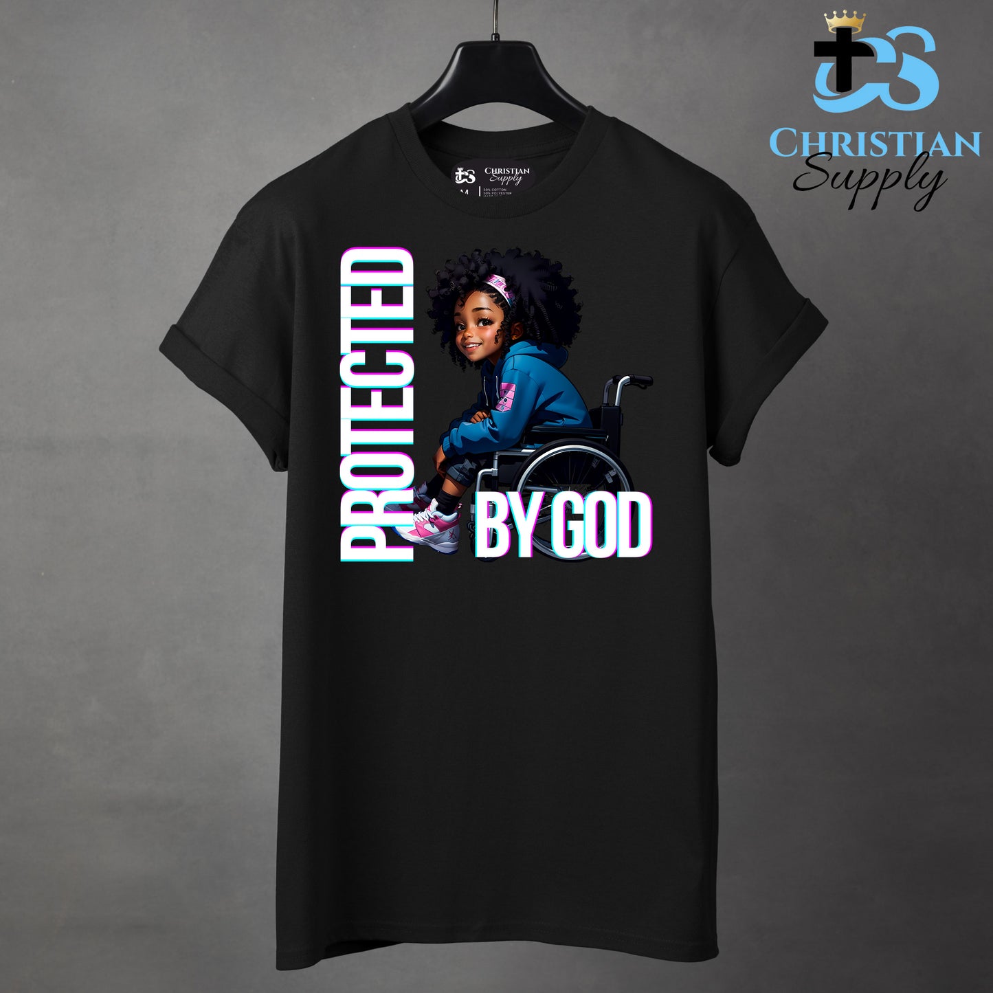 Kids Christian Girl in Wheelchair 1 Apparel