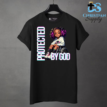 Kids Christian Girl in Wheelchair 2 Apparel