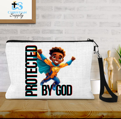 Kids Christian Star Super Boy Yellow Outfit Wristlet