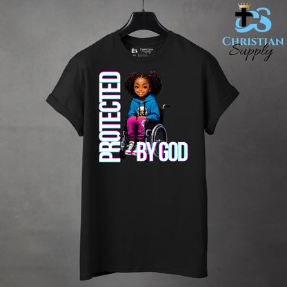 Kids Christian Girl in Wheelchair 5 Apparel