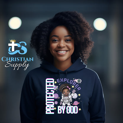 Kids Christian Girl Astronaut Explorer Apparel