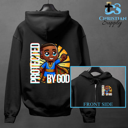 Kids Christian Super Boy Blue Outfit Apparel