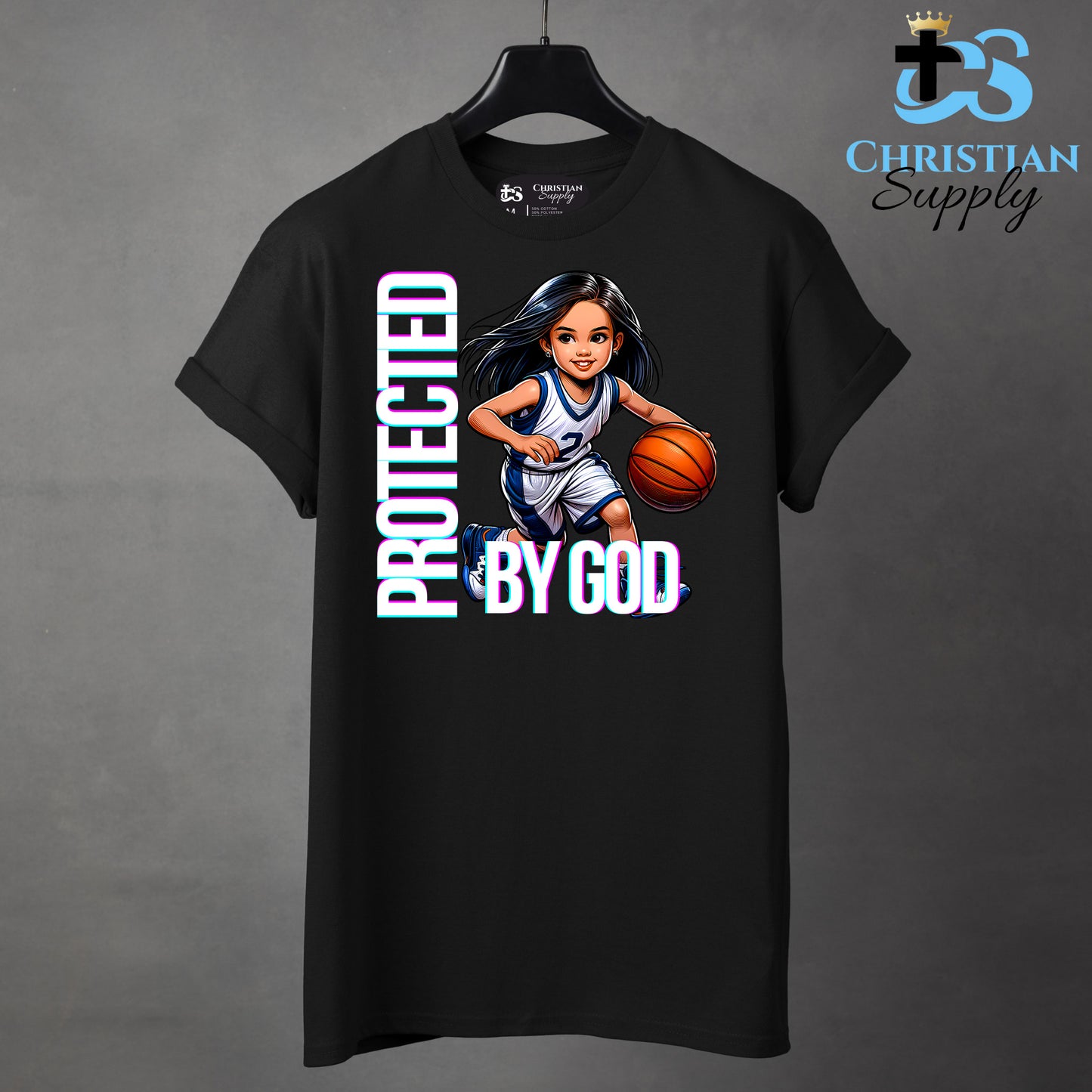 Kids Christian Basketball Player 2 Apparel