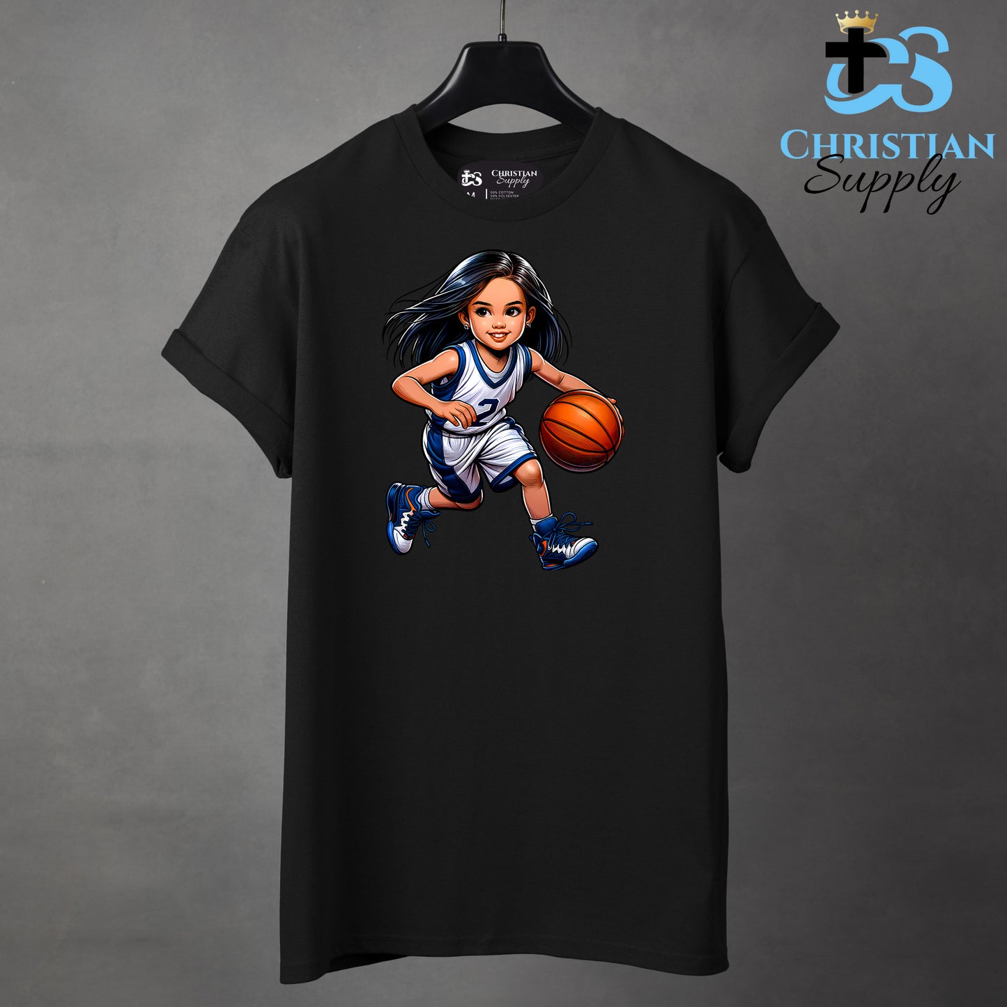 Kids Christian Basketball Player 2 Apparel