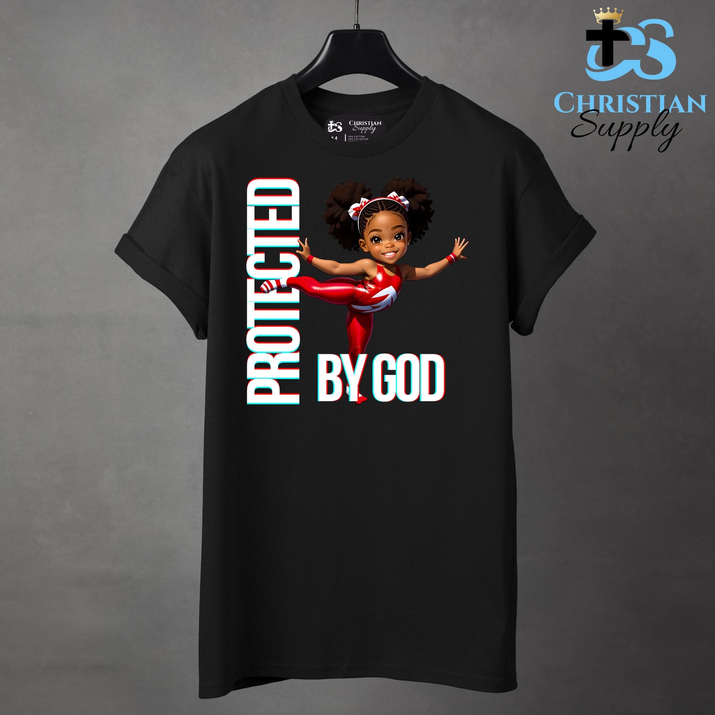 Kids Gymnastics Christian Red Outfit Apparel