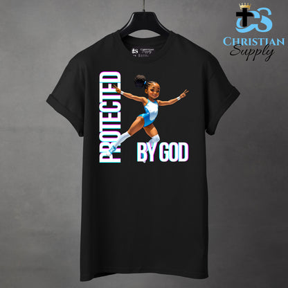 Kids Gymnastics Christian Blue Outfit Apparel