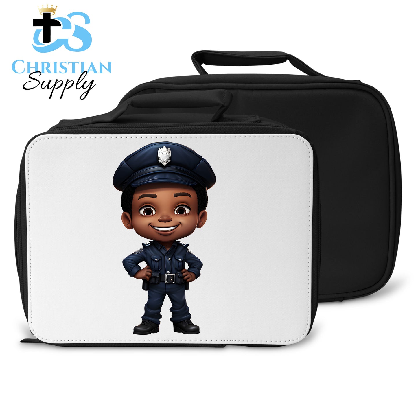 Kids Christian Police Lunch Bag