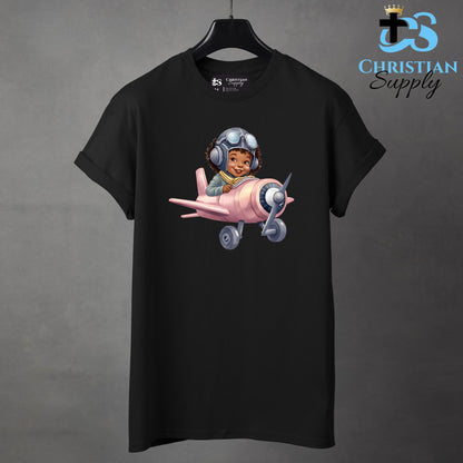 Kids Christian Girl Pilot 1 Apparel