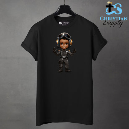 Kids Christian Boy Pilot 5 Apparel