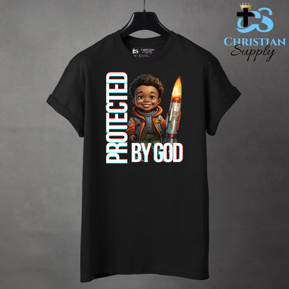 Kids Christian Boy with Rocket Science 2 Apparel