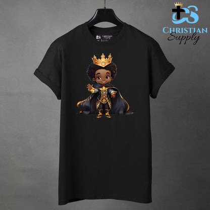 Kids Christian Young Black Prince Apparel