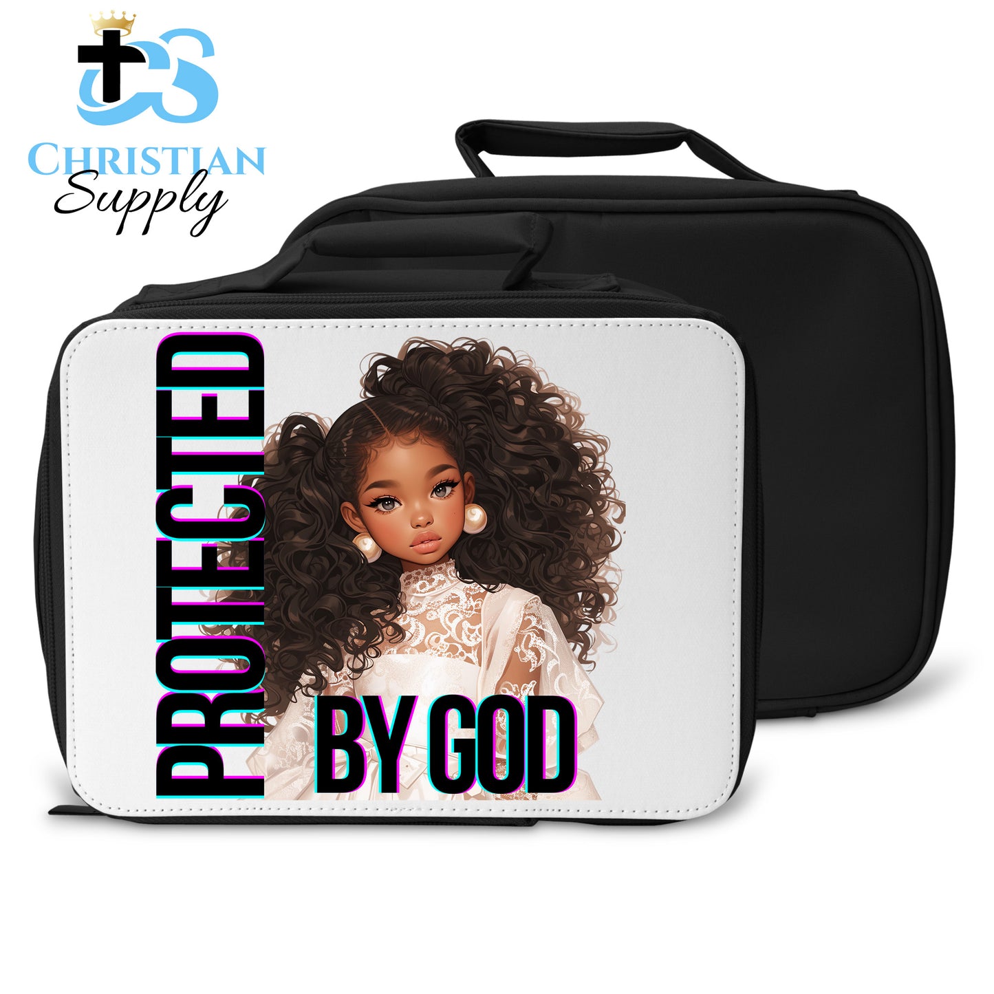 Kids Christian Pretty Girl 1 Lunch Bag