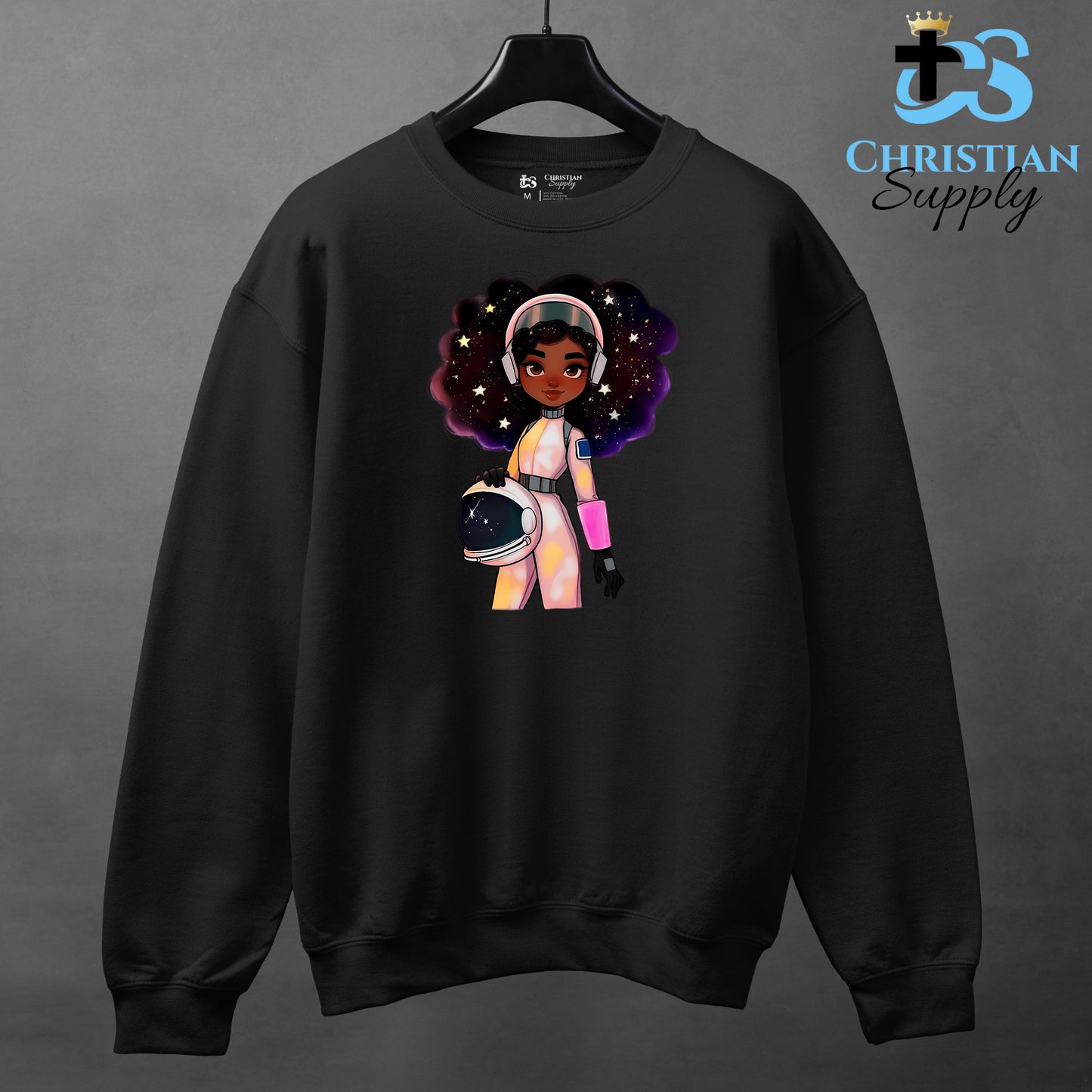 Kids Christian Girl Astronaut Apparel