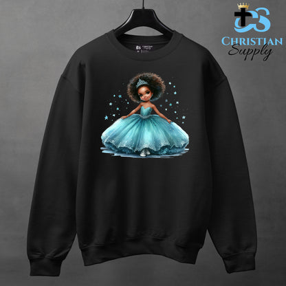 Kids Christian Princess Blue Apparel