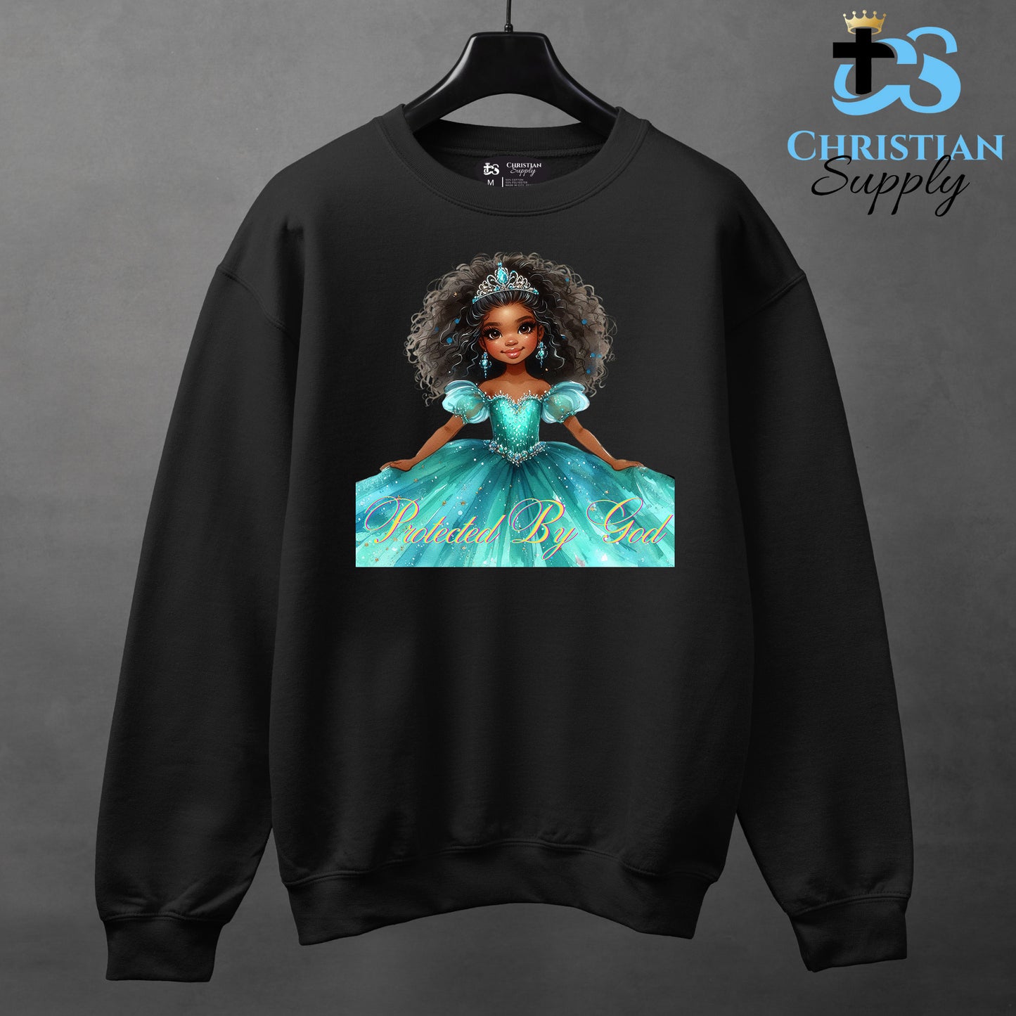 Kids Christian Princess Blue 2 Apparel