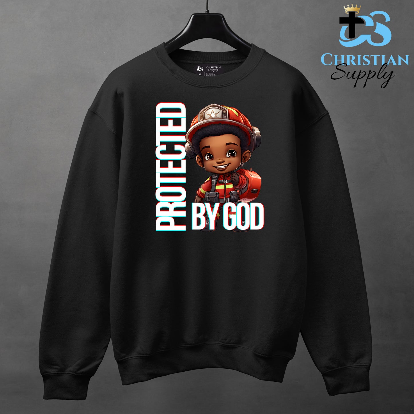 Kids Christian Firefighter Apparel