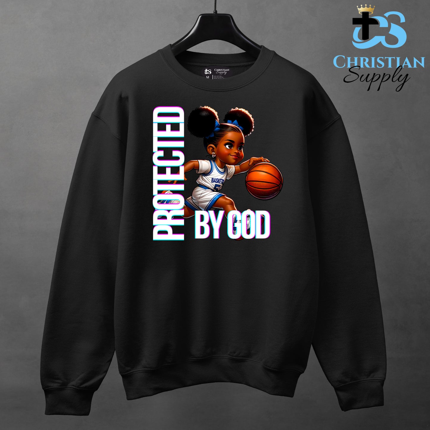 Kids Christian Basketball Player Apparel