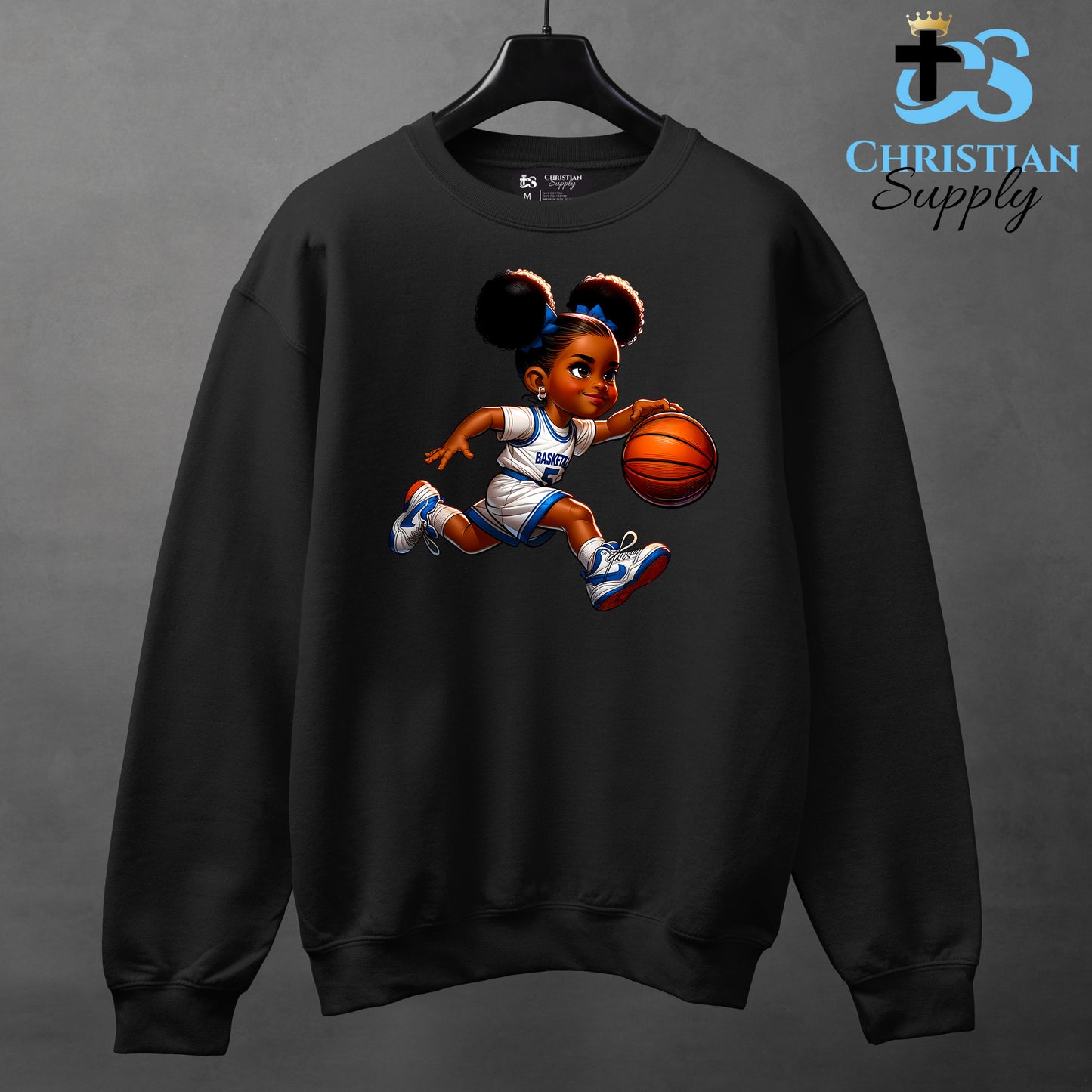 Kids Christian Basketball Player Apparel