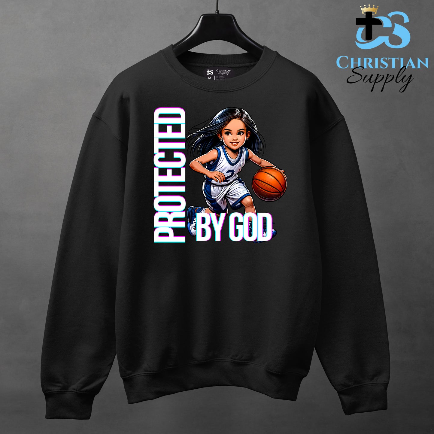 Kids Christian Basketball Player 2 Apparel