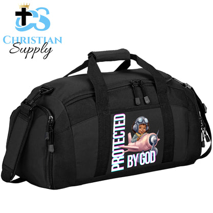 Kids Christian Girl Pilot 1 Duffel Bag