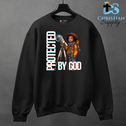 Kids Christian Boy with Telescope Science 2 Apparel