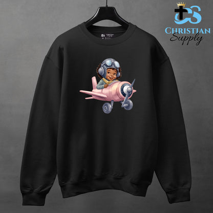 Kids Christian Girl Pilot 1 Apparel