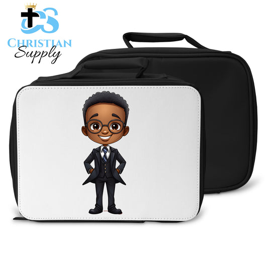 Kids Christian Businessman CEO Boss Leader Lunch Bag