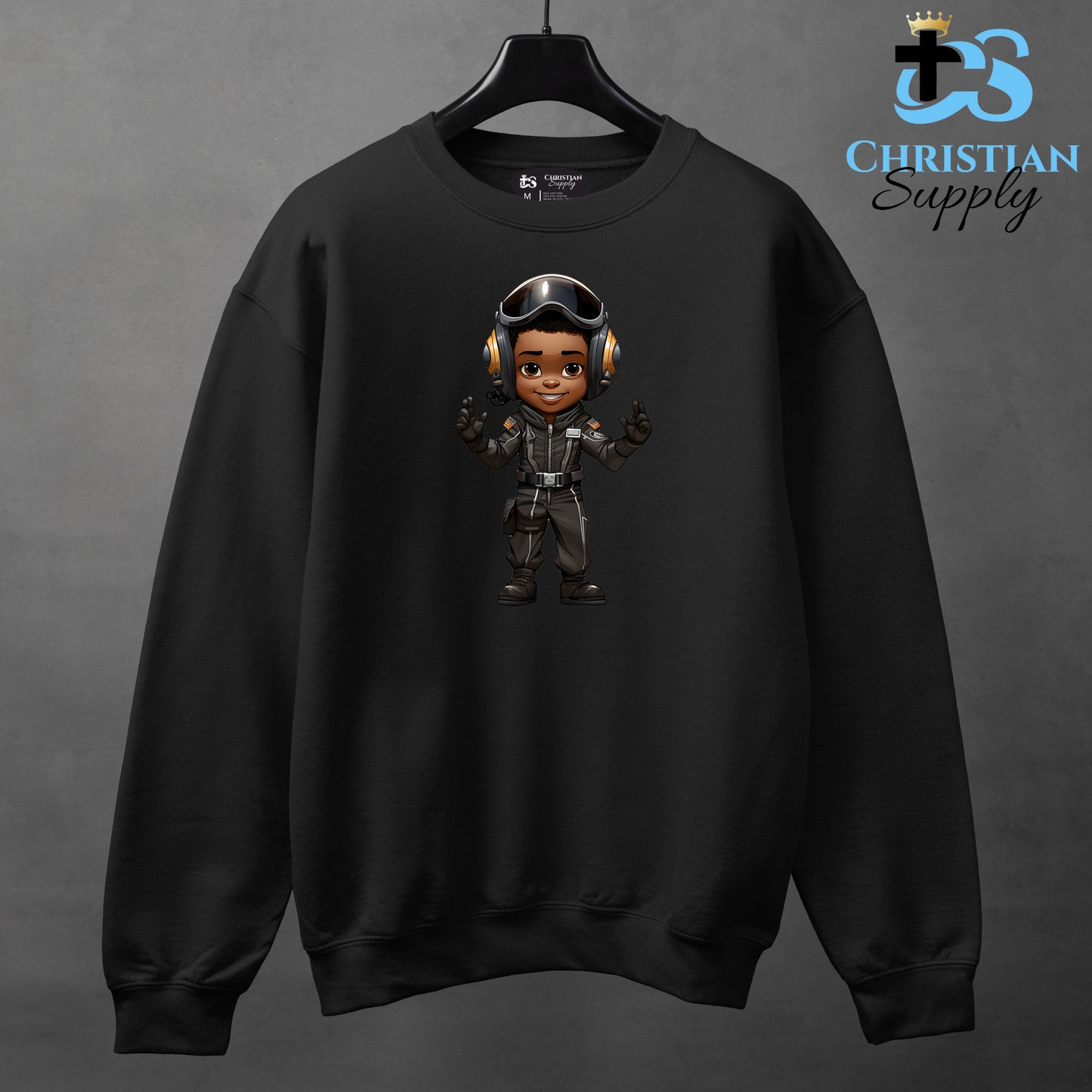 Kids Christian Boy Pilot 5 Apparel