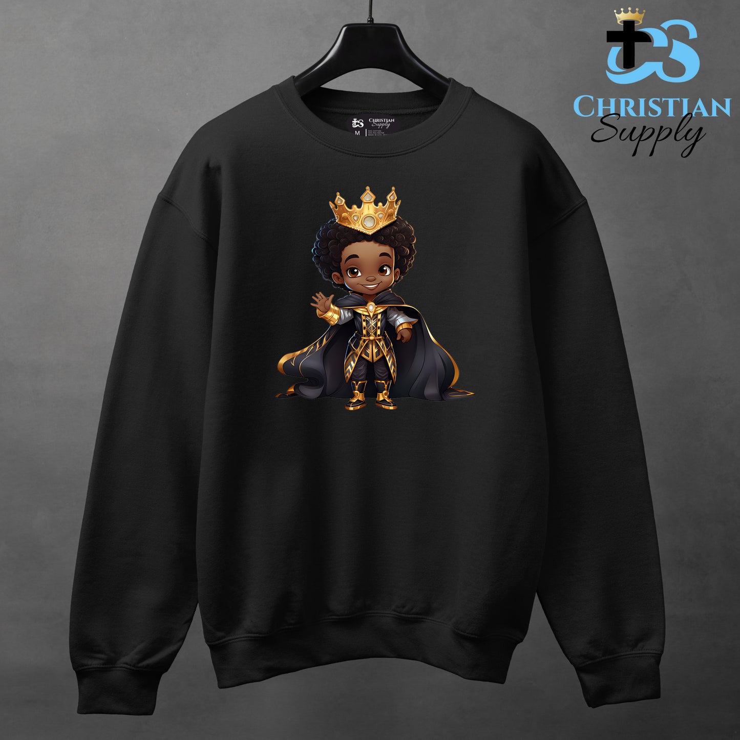 Kids Christian Young Black Prince Apparel