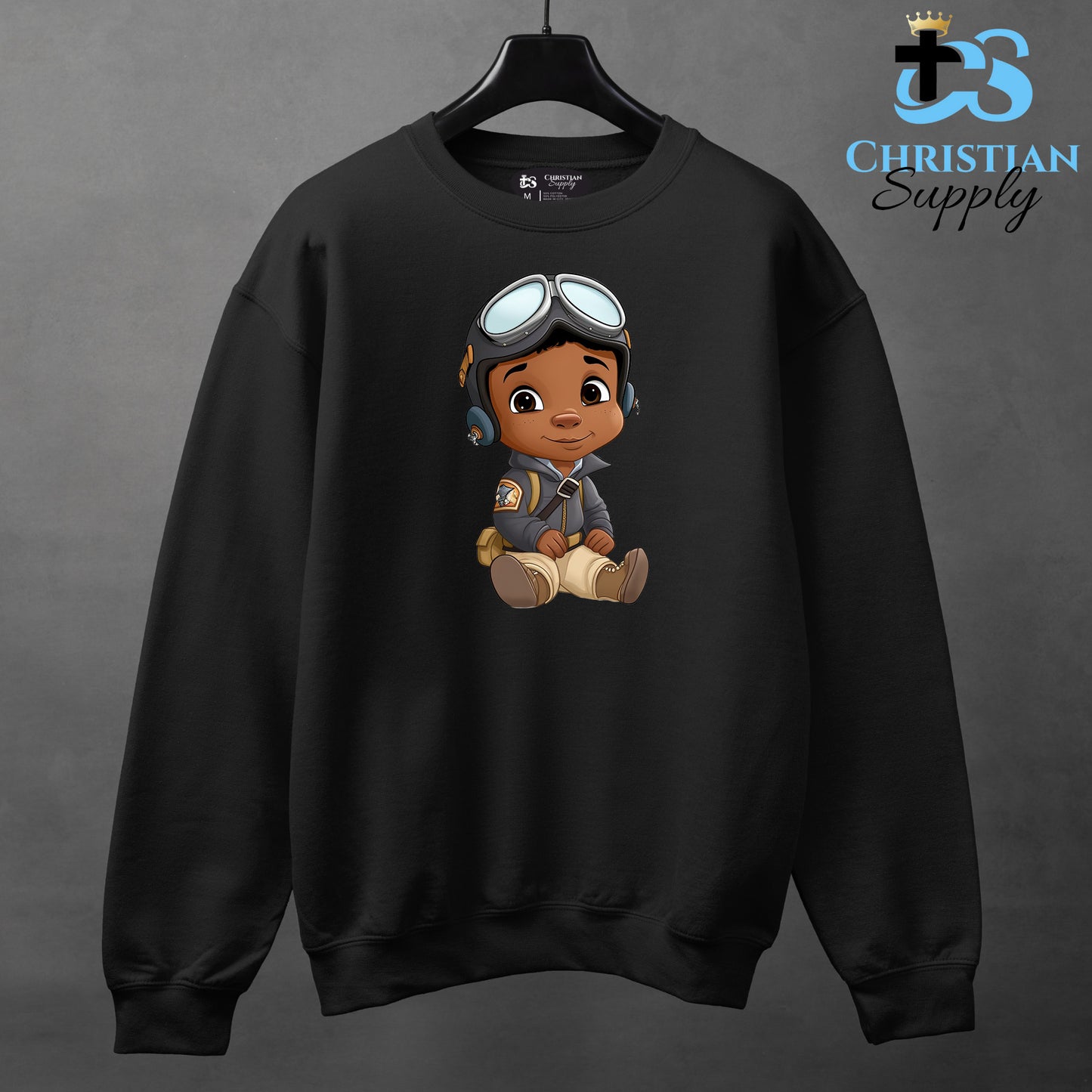 Kids Christian Boy Pilot 4 Apparel