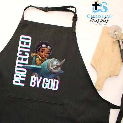 Kids Christian Boy Pilot 2 Apron