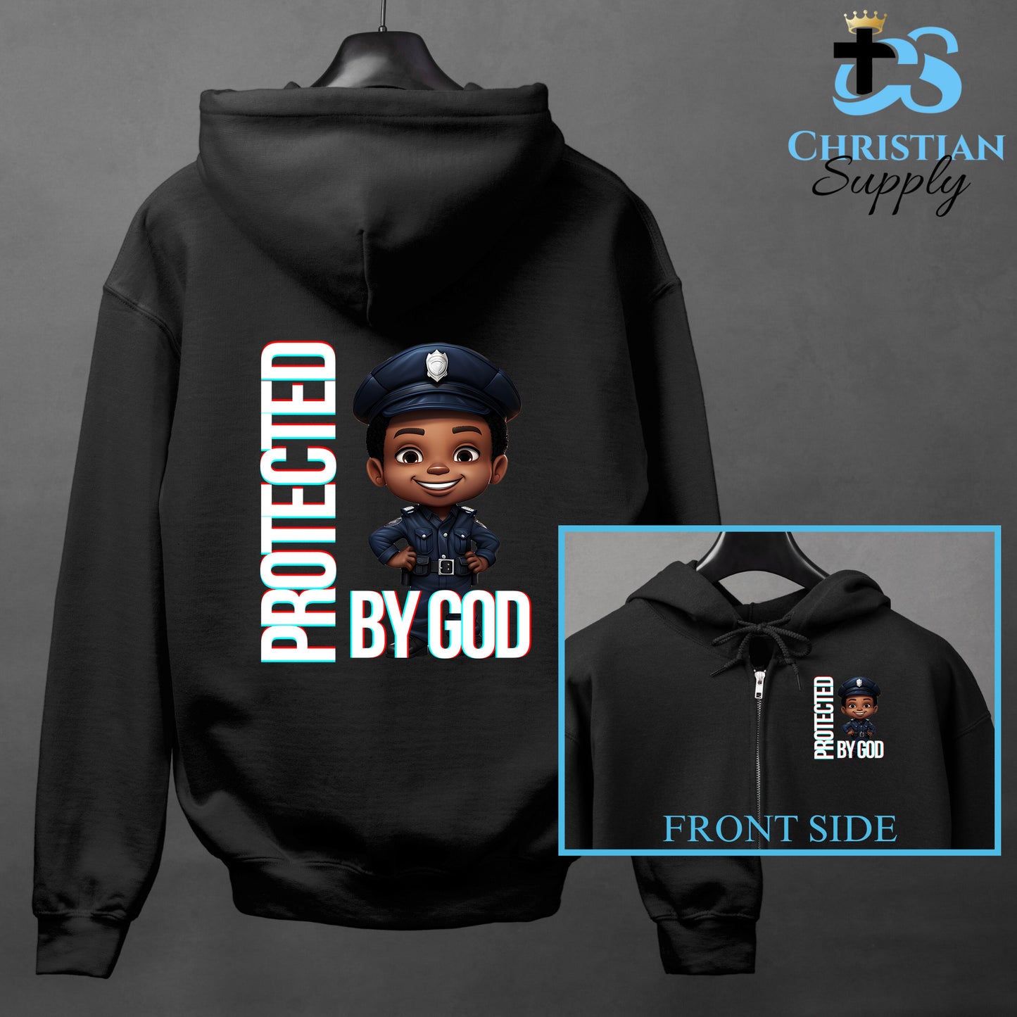 Kids Christian Police Apparel