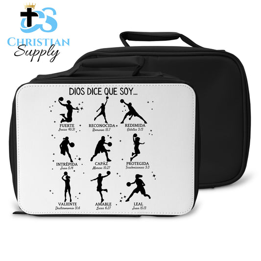 Kids Dios Dice Que Soy Basketball Spanish Lunch Bag