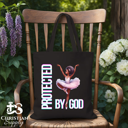 Kids Christian Ballerina Pirouette Tote Bag