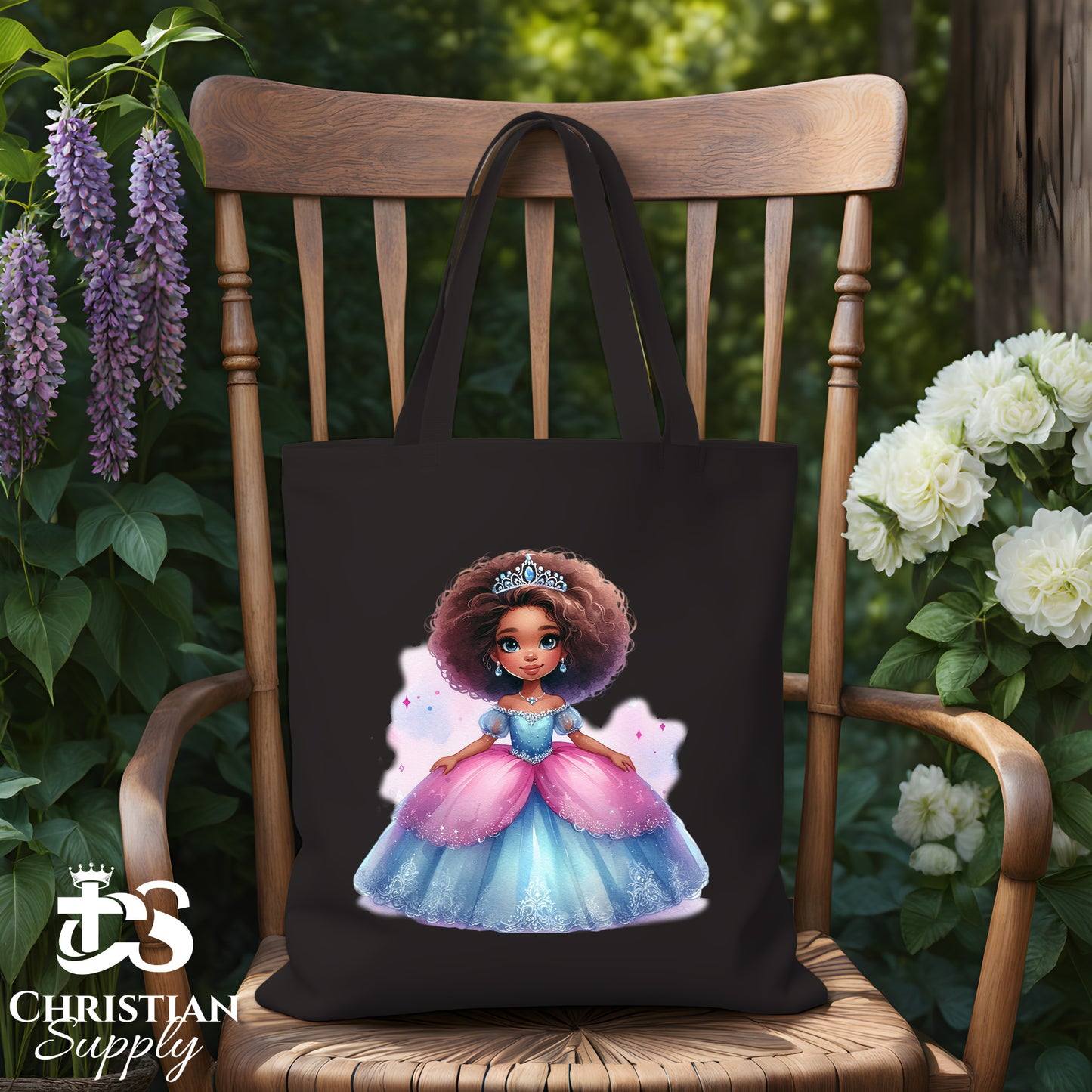 Kids Christian Princess 1 Tote Bag