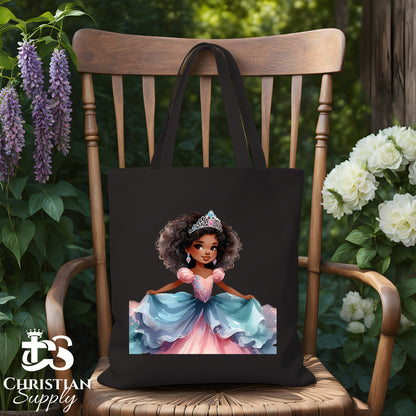 Kids Christian Princess 3 Tote Bag