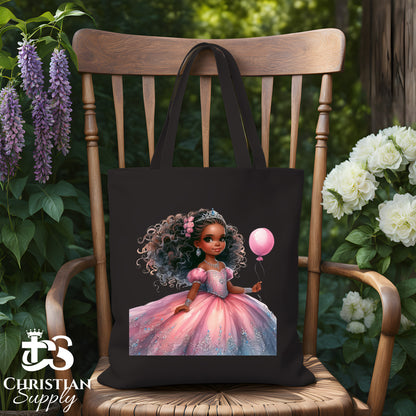 Kids Christian Princess Pink Tote Bag