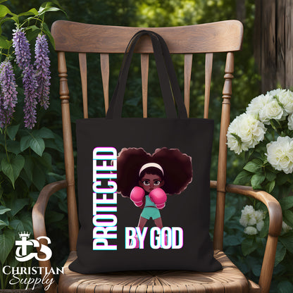 Kids Christian Boxer Tote Bag