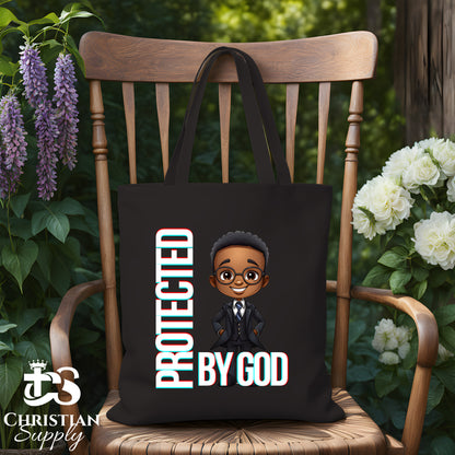 Kids Christian Businessman CEO Boss Leader Tote Bag