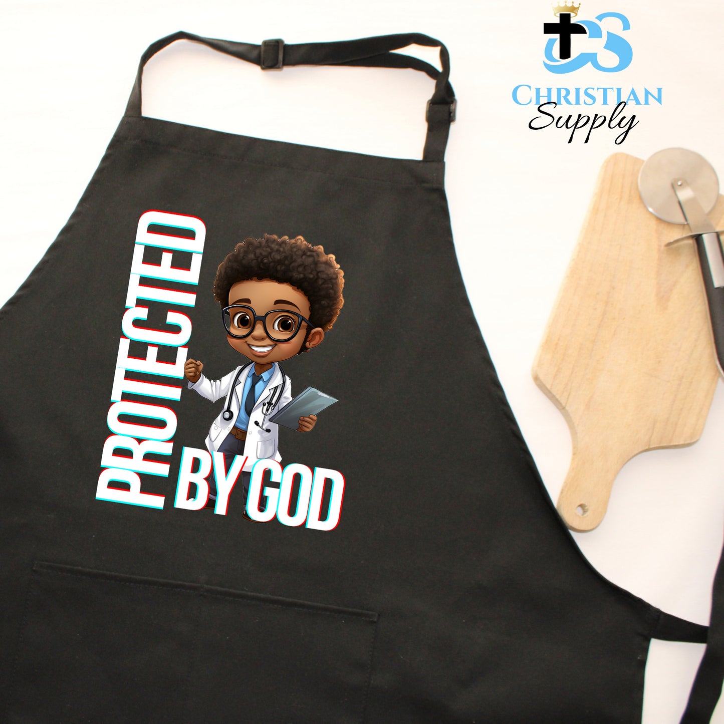 Kids Christian Doctor Apron