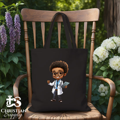 Kids Christian Doctor Tote Bag