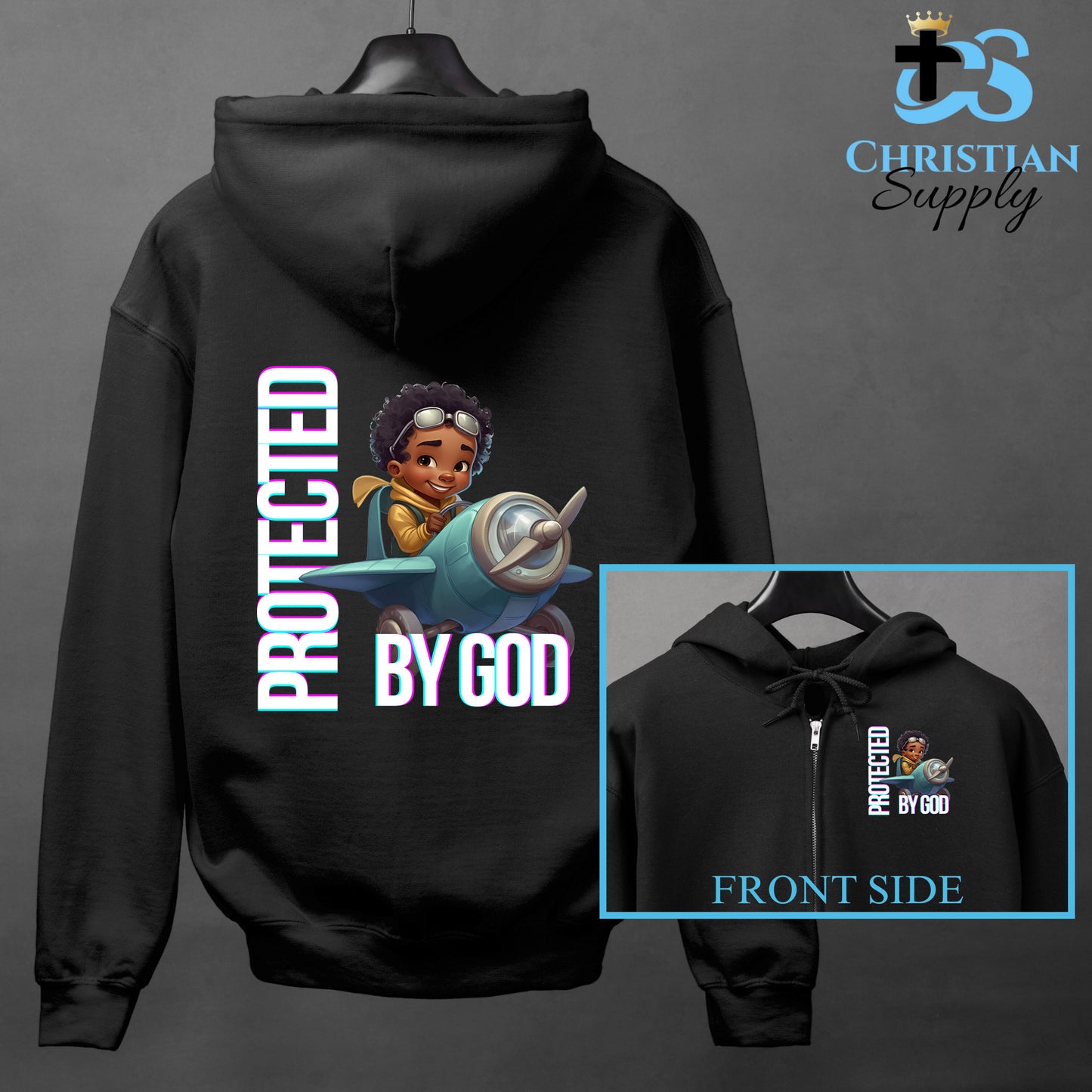 Kids Christian Boy Pilot 2 Apparel