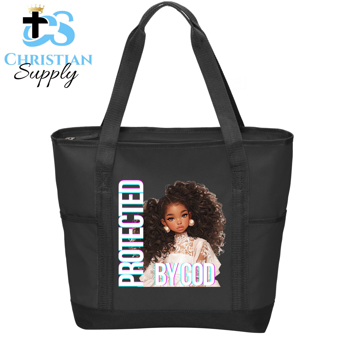 Kids Christian Pretty Girl 1 Tote Bag