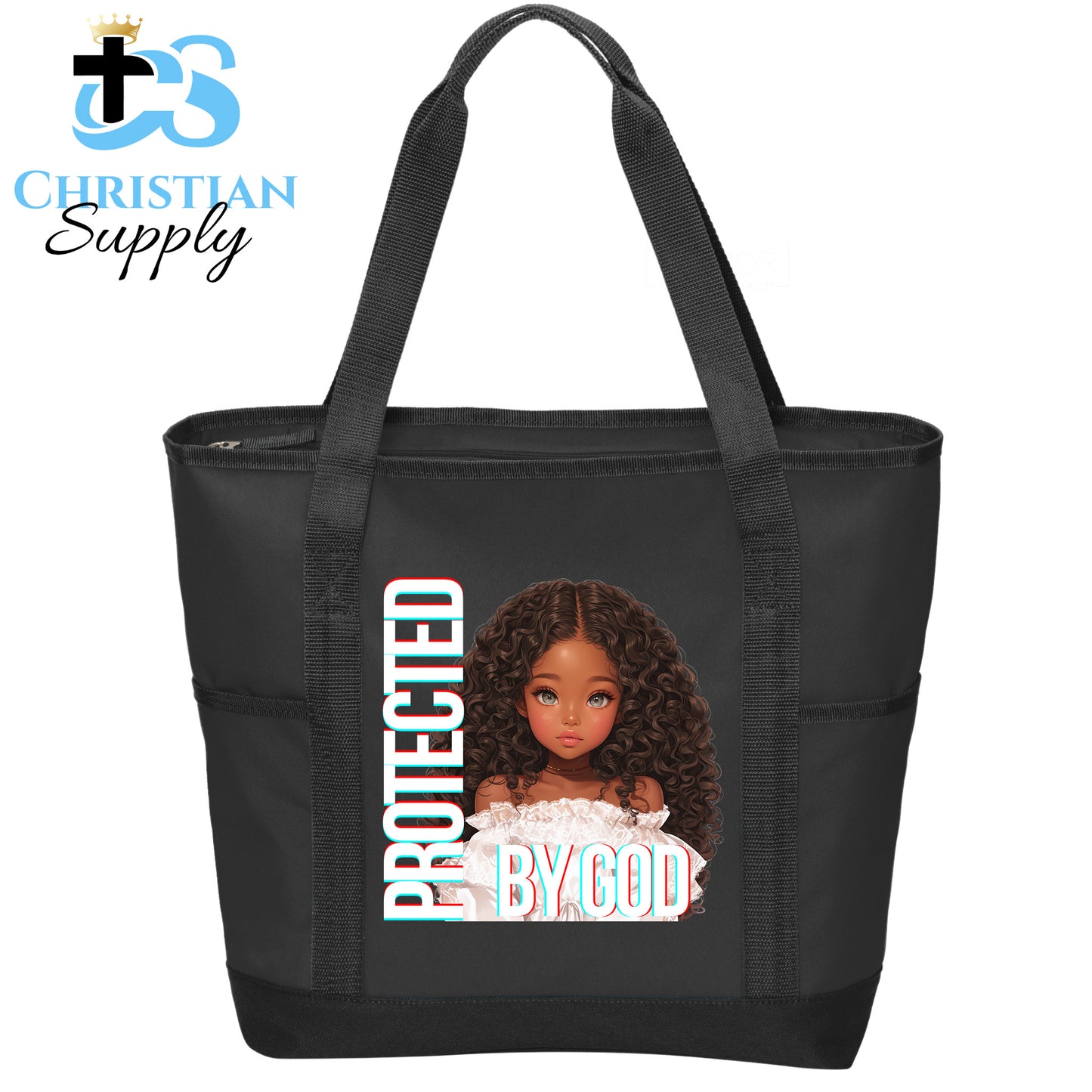 Kids Christian Pretty Girl 2 Tote Bag