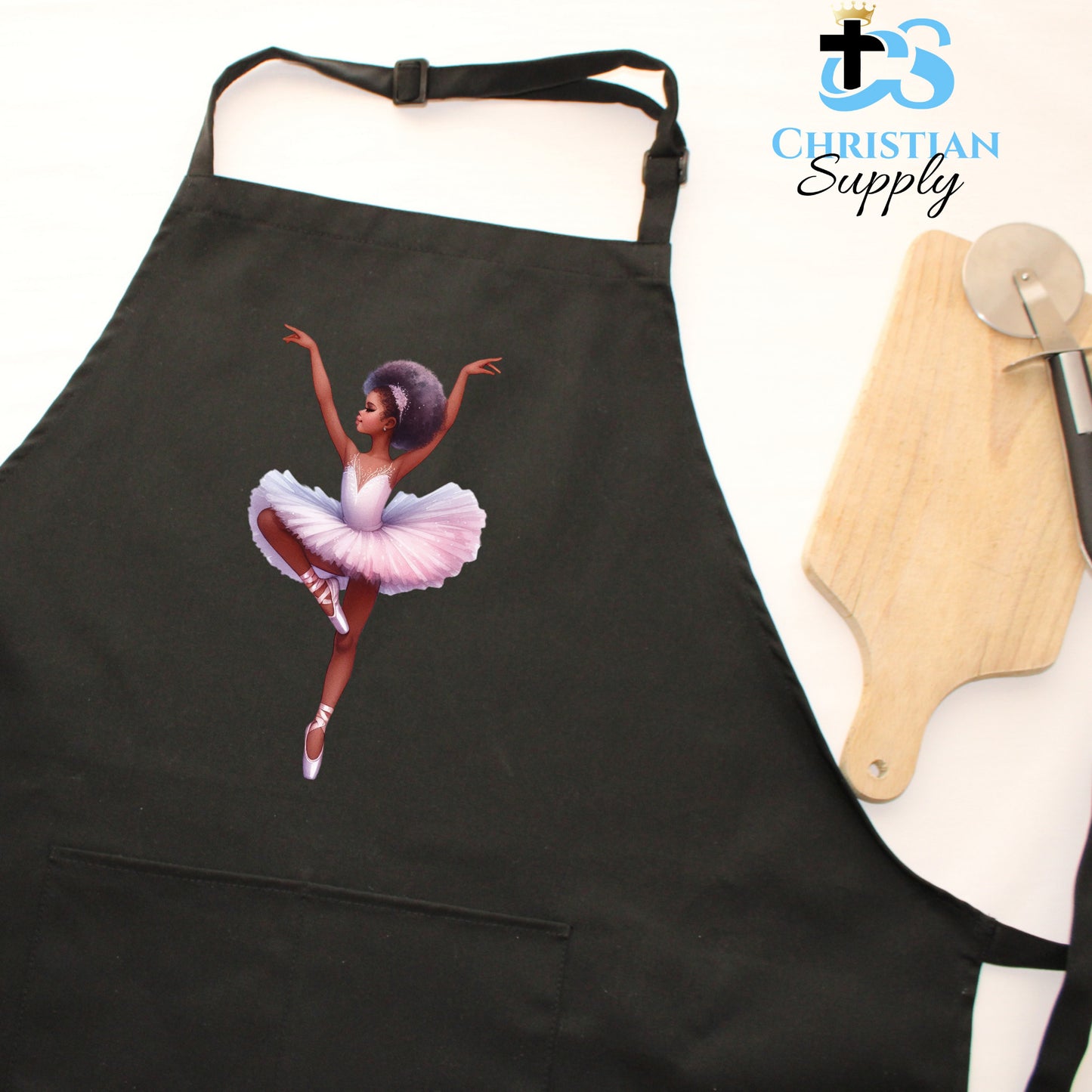 Kids Christian Ballerina Pirouette Apron